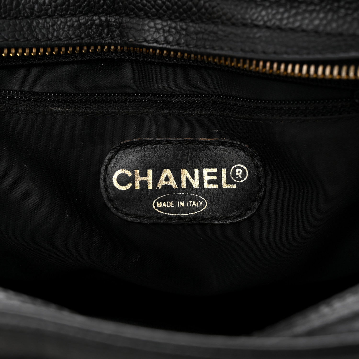 Chanel Caviar CC Shoulder Bag Black 6 of 12