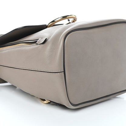 Chloe Suede Calfskin Small Faye Backpack Motty Grey 8 of 9