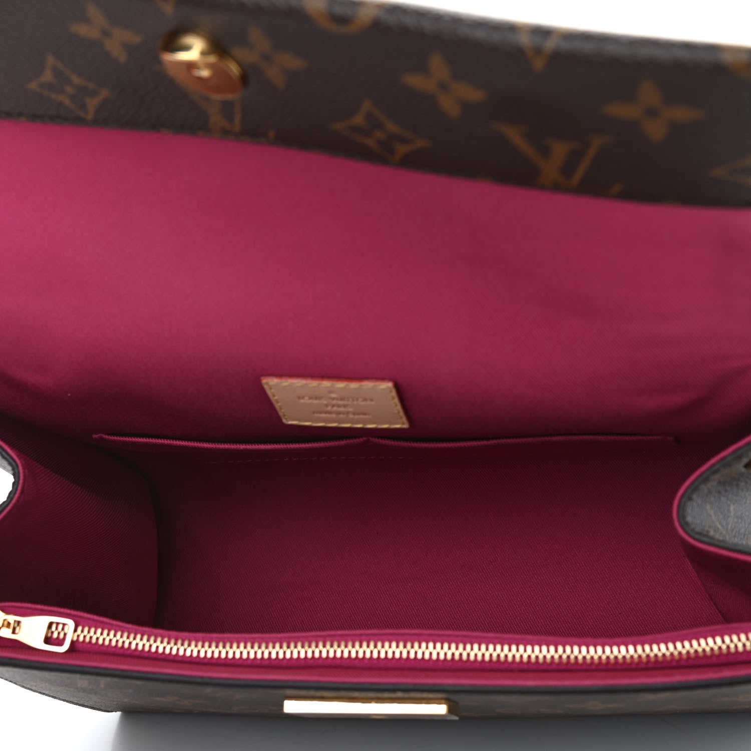 Louis Vuitton Monogram Cluny BB Bordeaux Fuchsia 4 of 7