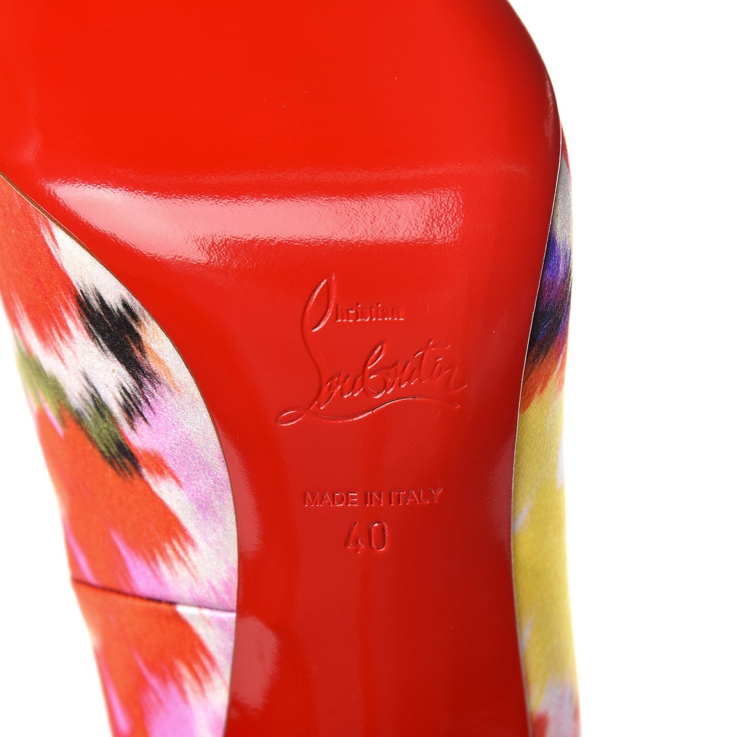 Satin Bouquet Decollete 554 100 Pumps 40 Multicolor