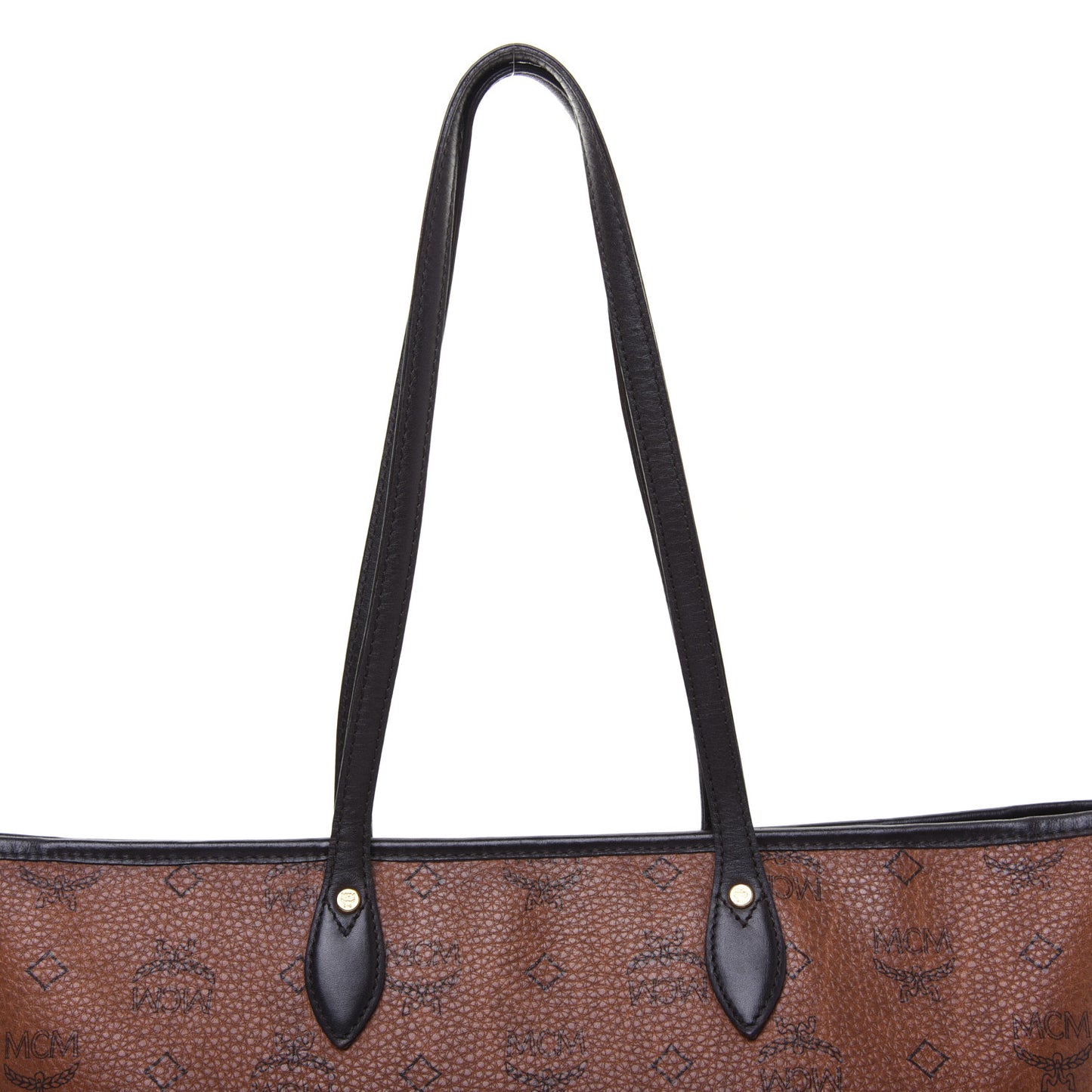 Visetos Dog Bone Shopper Tote Brown