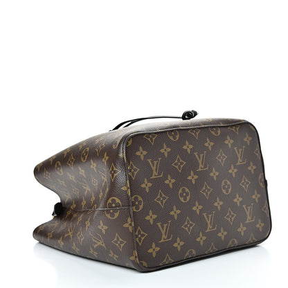 Louis Vuitton Monogram Neonoe MM Black 3 of 11