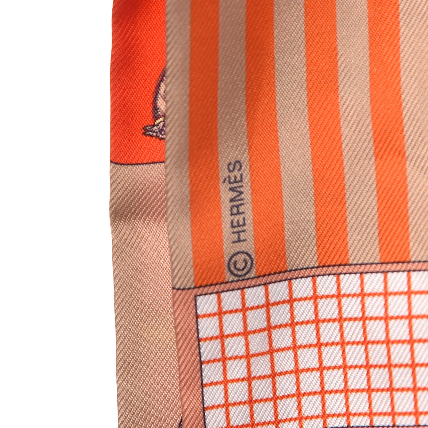 Silk Couvertures Nouvelles Twilly Orange Jaune Capucine
