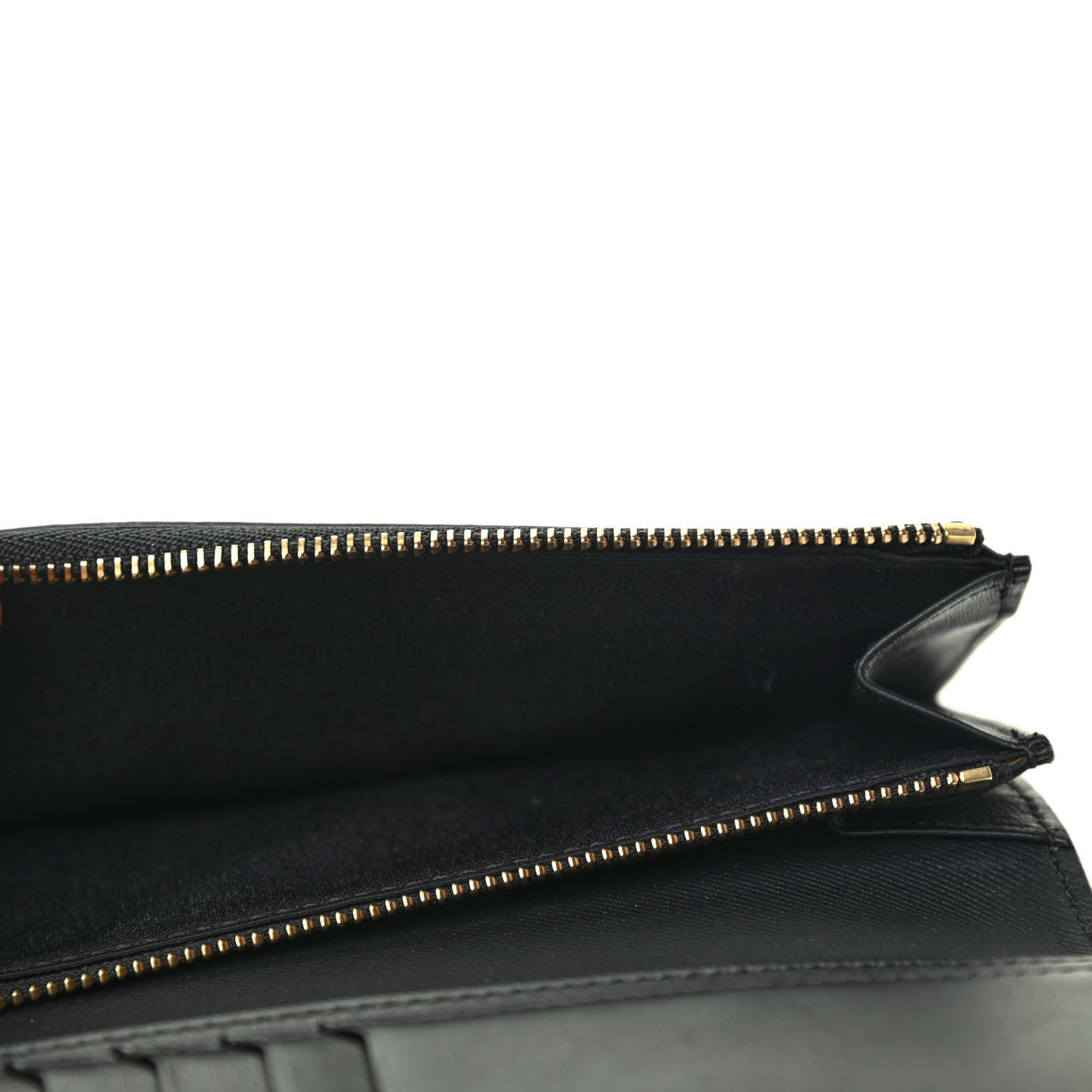 Burberry Calfskin Continental Flap Wallet Black 6 of 8