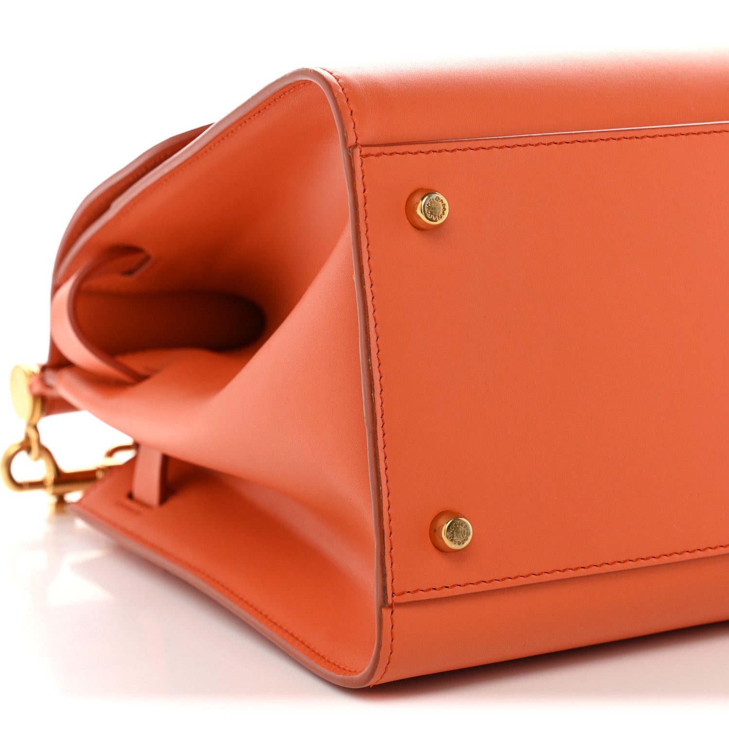 Dolce & Gabbana Vitello Morbido Large Sicily 58 Bag Orange 10 of 12