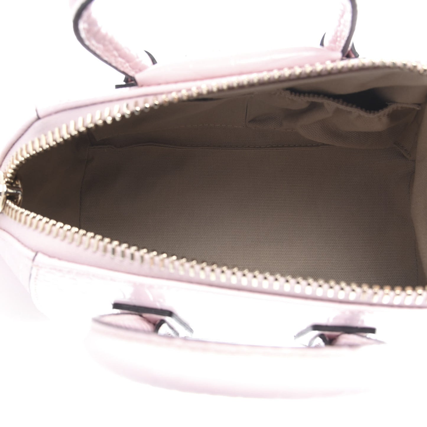 Calfskin Crocodile Embossed Mini Antigona Pink