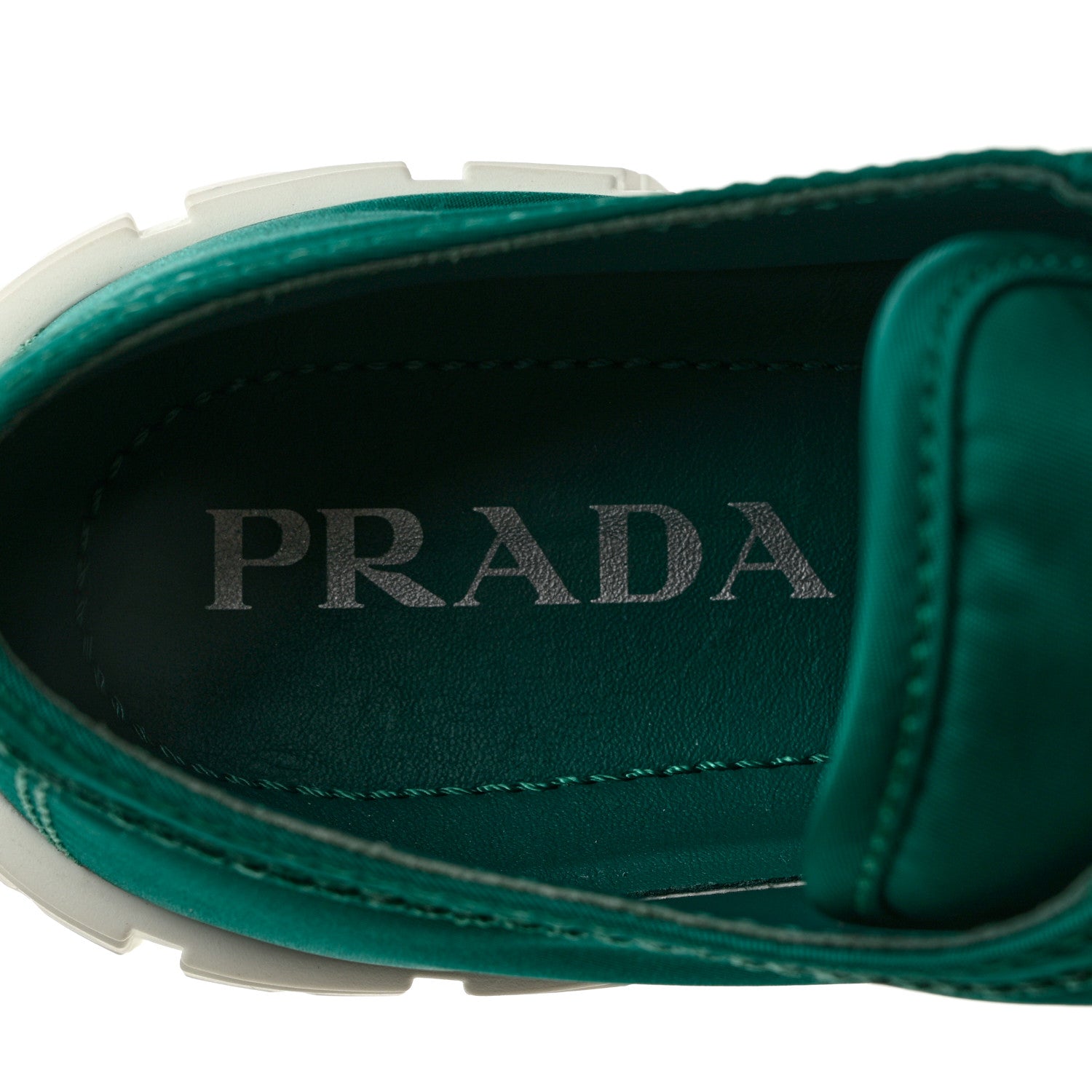 Prada Re-Nylon Gabardine Triangle Logo Double Wheel 50mm Sneakers 38 Assenzio 7 of 9