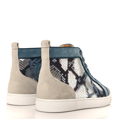 Christian Louboutin Metallic Calfskin Amazonia Suede Mens Louis Orlato Flat Sneaker 43.5 Multicolor 5 of 10