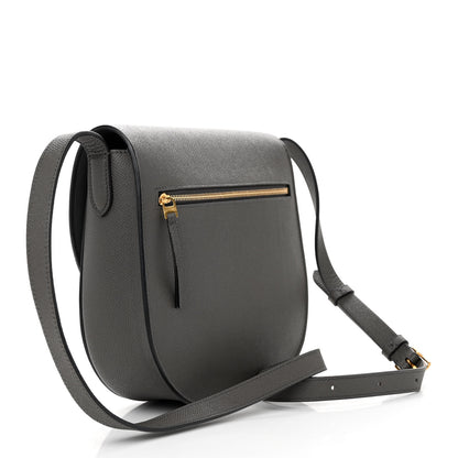 Celine Baby Grained Calfskin Medium Trotteur Grey 3 of 11