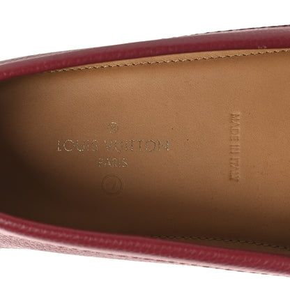 Louis Vuitton Calfskin Racetrack Moccasin Loafers 10 Rouge 8 of 8