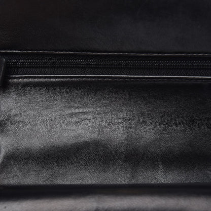 Chanel Lambskin Quilted Small Double Flap Black 10 of 12