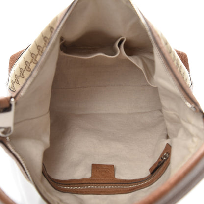 Gucci Monogram Old Libeccio Small Miss GG Hobo Beige Ebony Light Brown 6 of 9