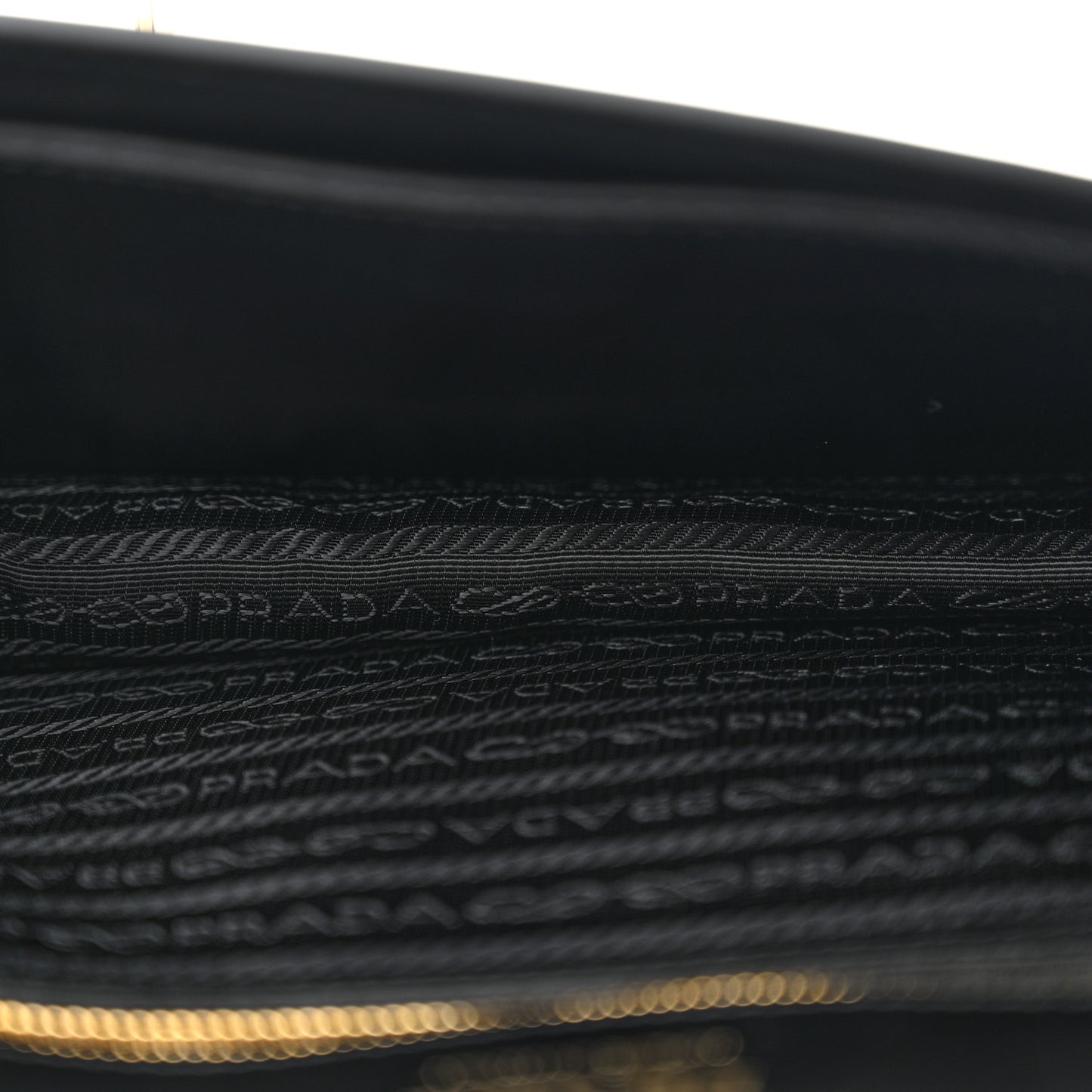 City Calf Ribbon Bag Black Marmo Bianco