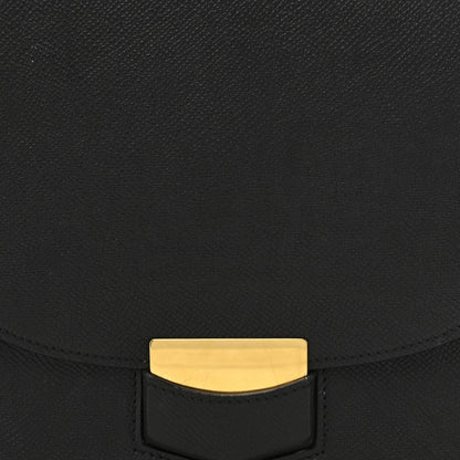 Celine Grained Calfskin Small Trotteur Black 8 of 10