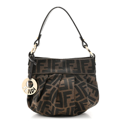 Fendi Zucca Mini Chef Hobo Tobacco 1 of 10