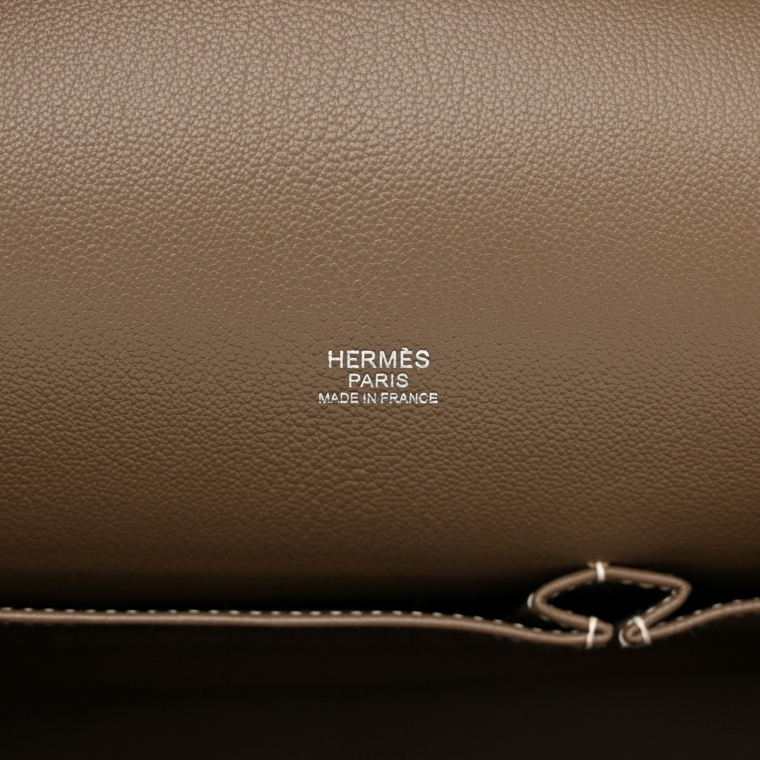 Hermes Taurillon Clemence Swift Jypsiere 31 Etoupe 6 of 13