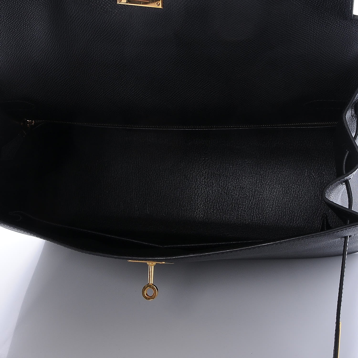 Hermes Epsom Kelly Sellier 35 Black 8 of 32