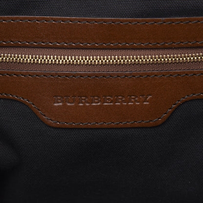 Burberry House Check Small Canterbury Tote Dark Tan 8 of 11
