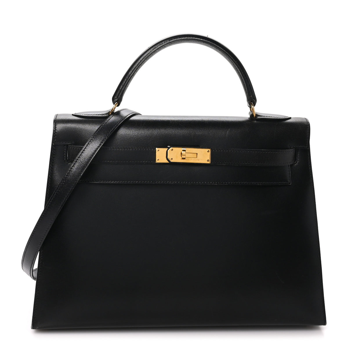 Hermes Box Kelly Sellier 32 Black 1 of 14