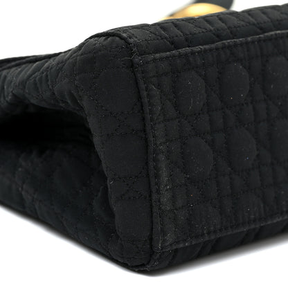 Christian Dior Nylon Cannage Shoulder Bag Black 8 of 11