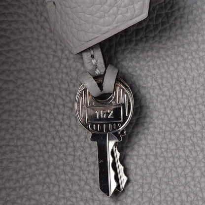 Hermes Togo Birkin 25 Gris Mouette 22 of 35
