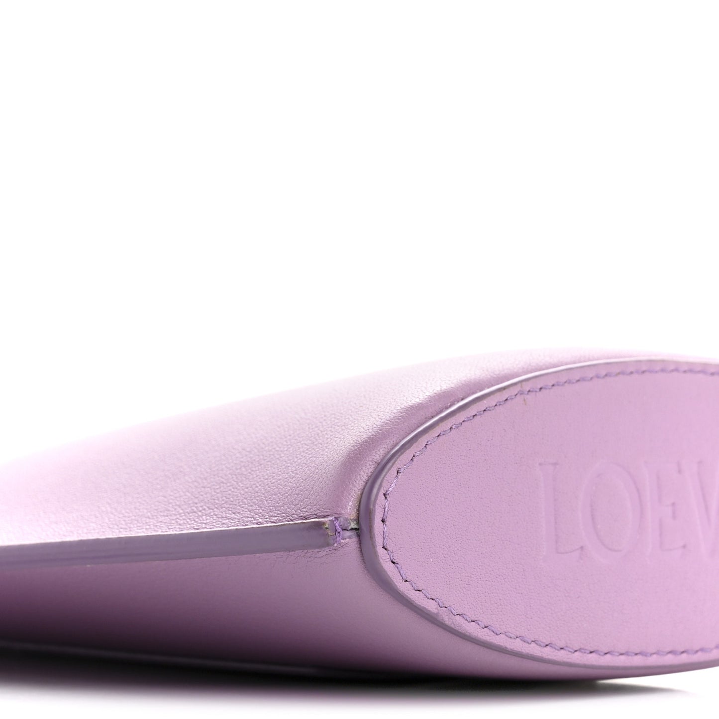 Smooth Calfskin Dice Pocket Purple
