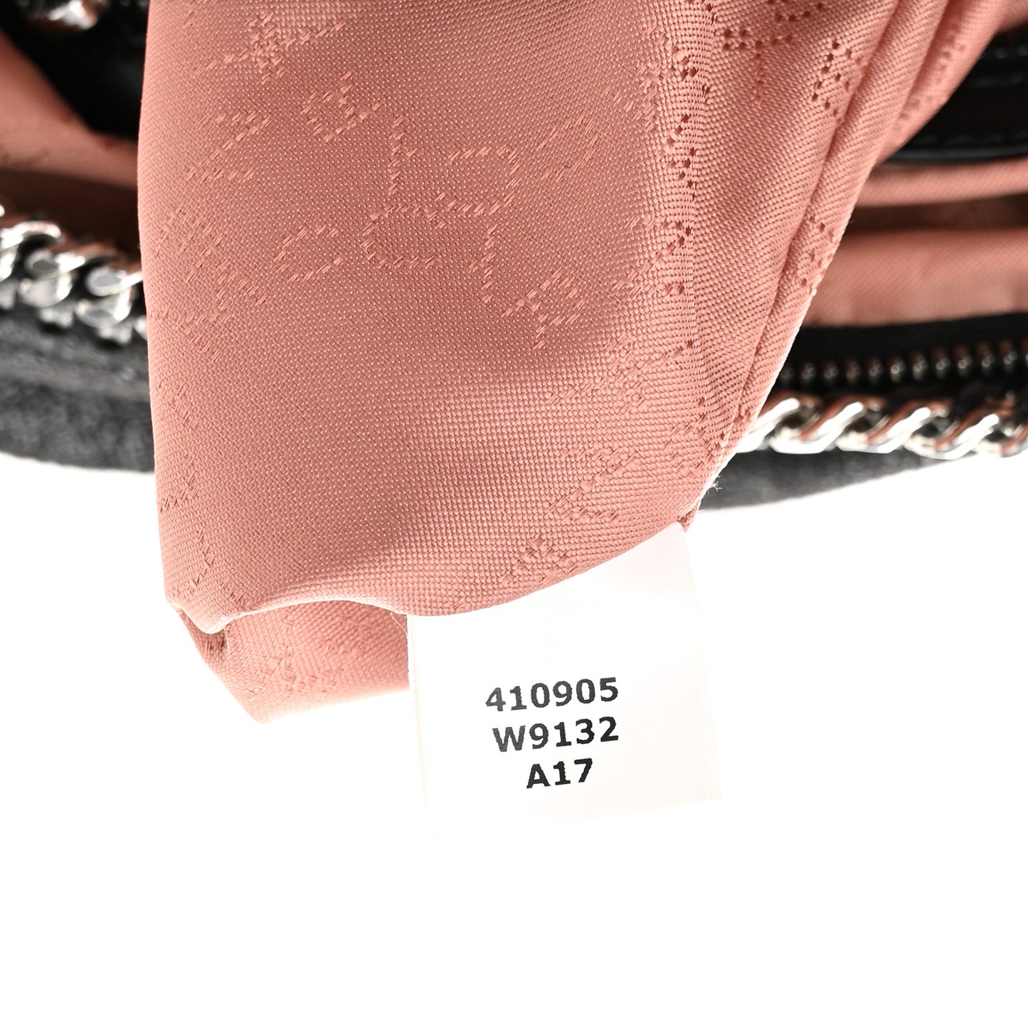 Shaggy Deer Small Falabella Backpack Black