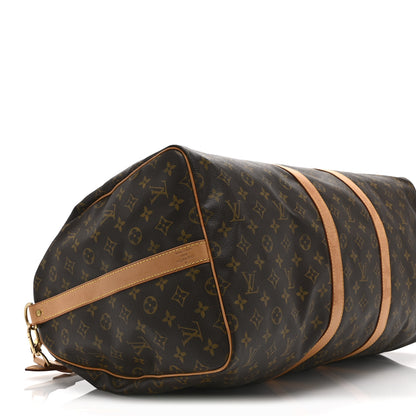 Louis Vuitton Monogram Keepall Bandouliere 55 8 of 9
