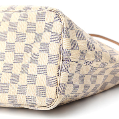 Louis Vuitton Damier Azur Neverfull MM 9 of 10