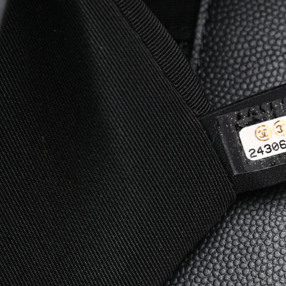 Chanel Caviar Quilted New Medium Boy Flap Black 7 of 10