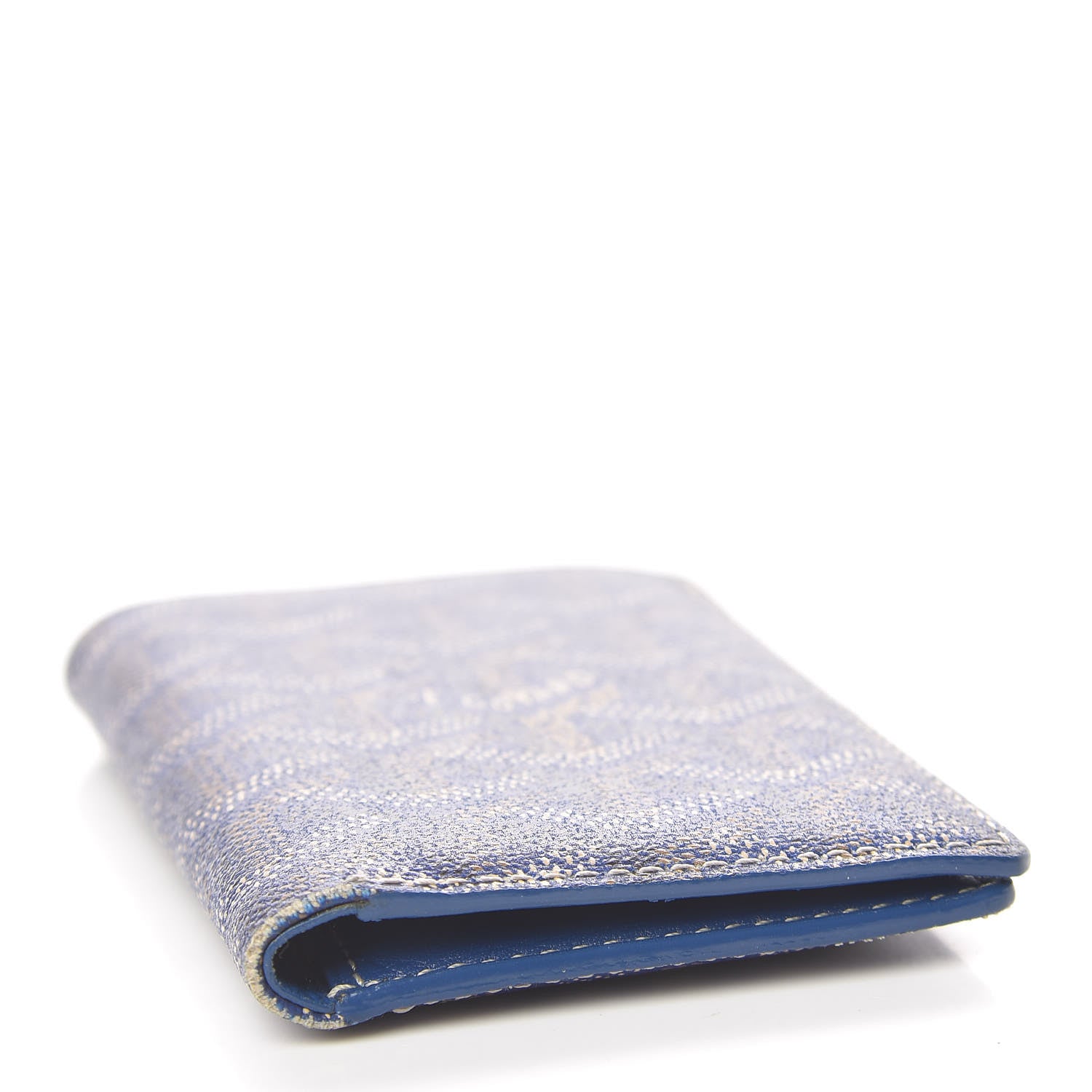 Goyard Chevron Bifold Wallet Navy 4 of 12