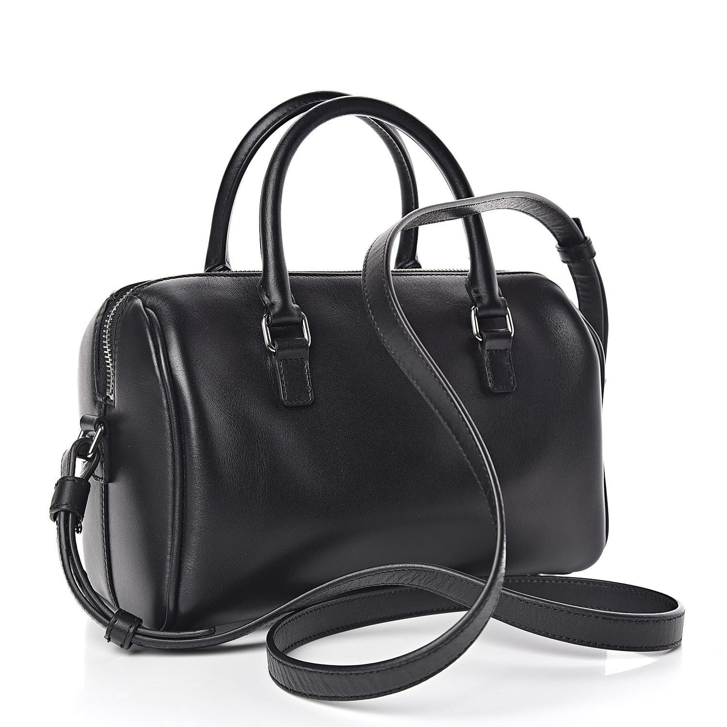 Calfskin Love Patchwork Classic Baby Duffle Black