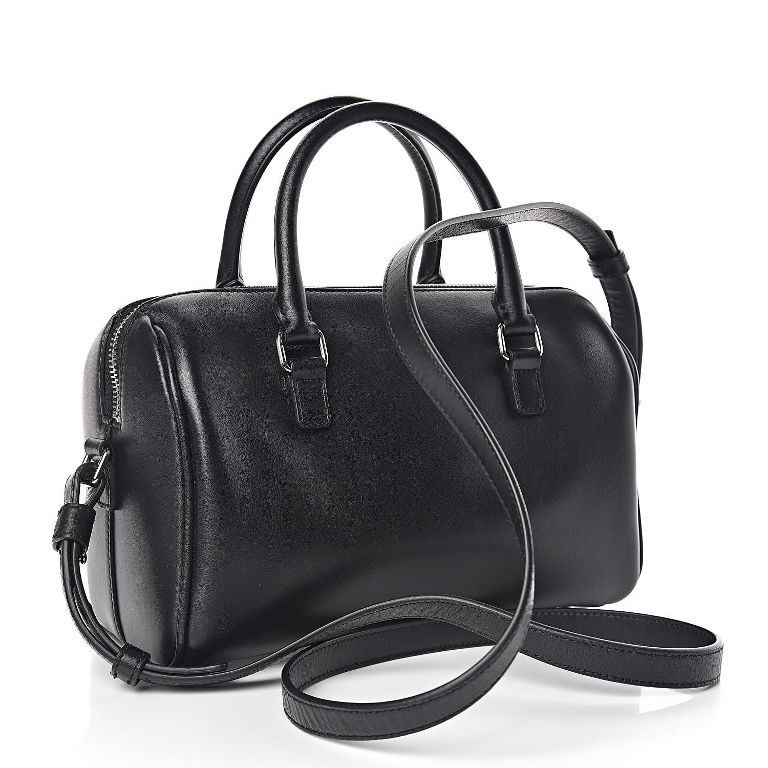 Saint Laurent Calfskin Love Patchwork Classic Baby Duffle Black 3 of 10