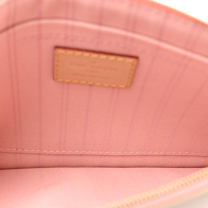 Louis Vuitton Damier Azur Neverfull MM GM Pochette Rose Ballerine 5 of 6
