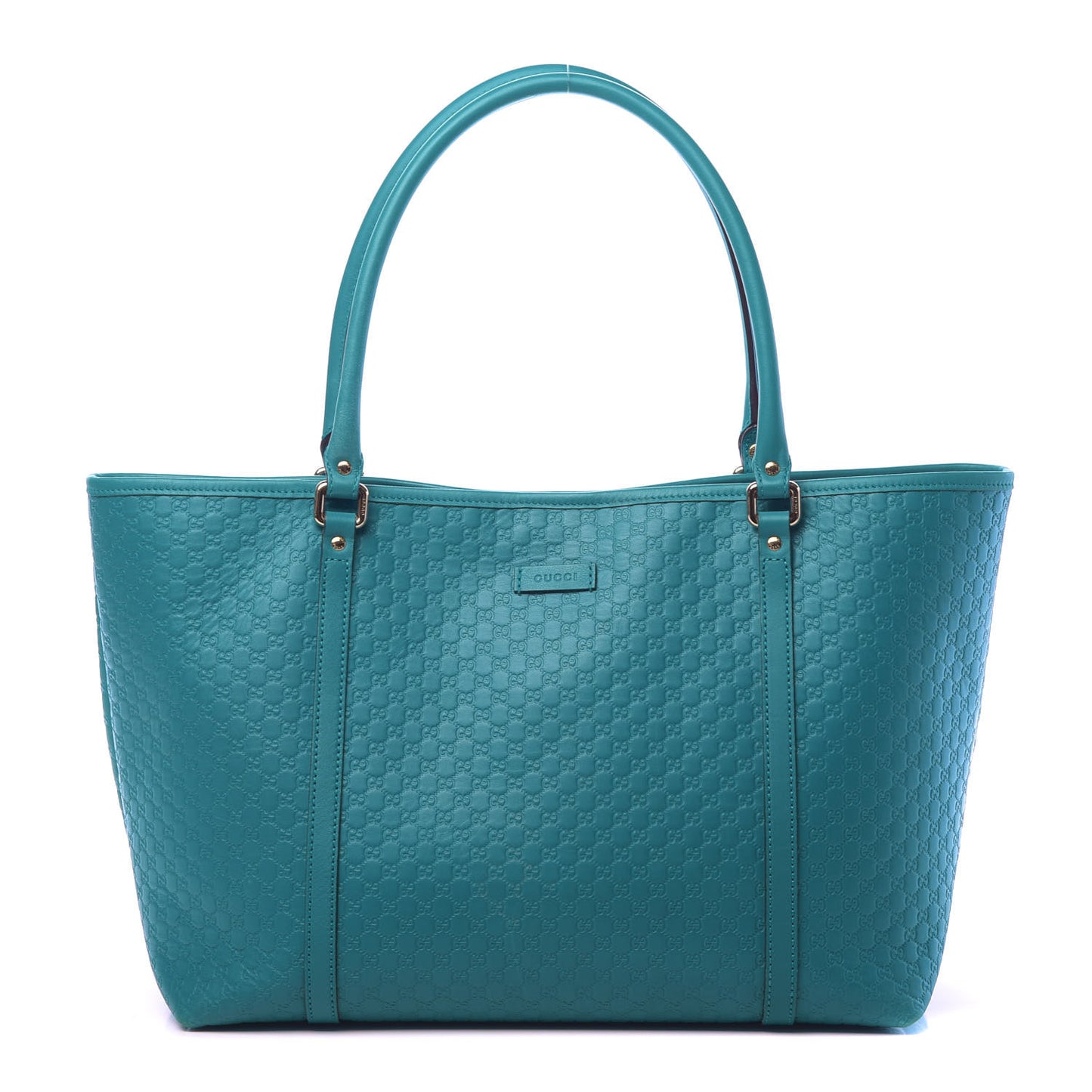Microguccissima Medium Joy Tote Deep Cobalt