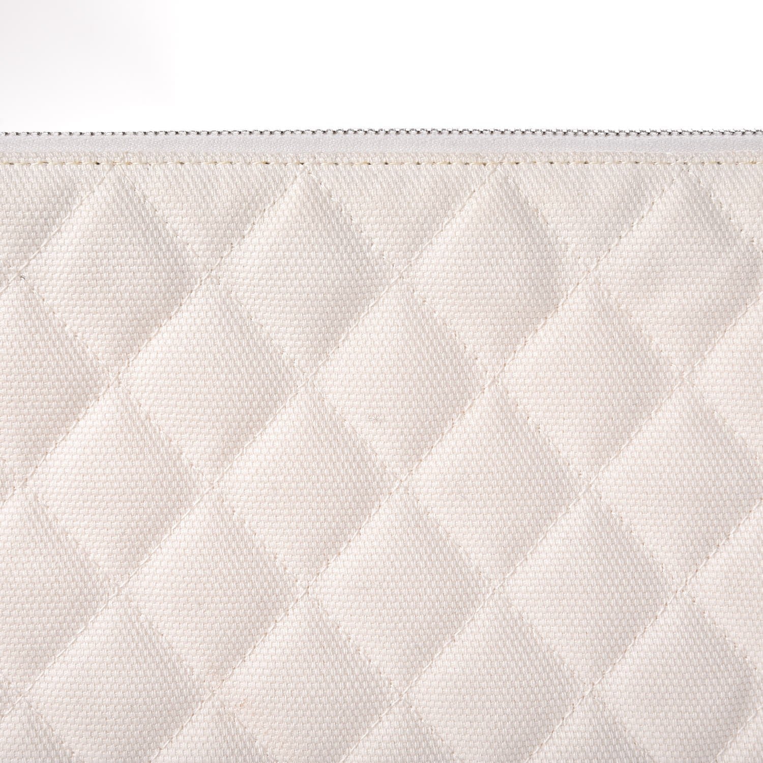 Chanel Canvas Large Coco Cuba Cosmetic Case Yellow Turquoise 5 of 11