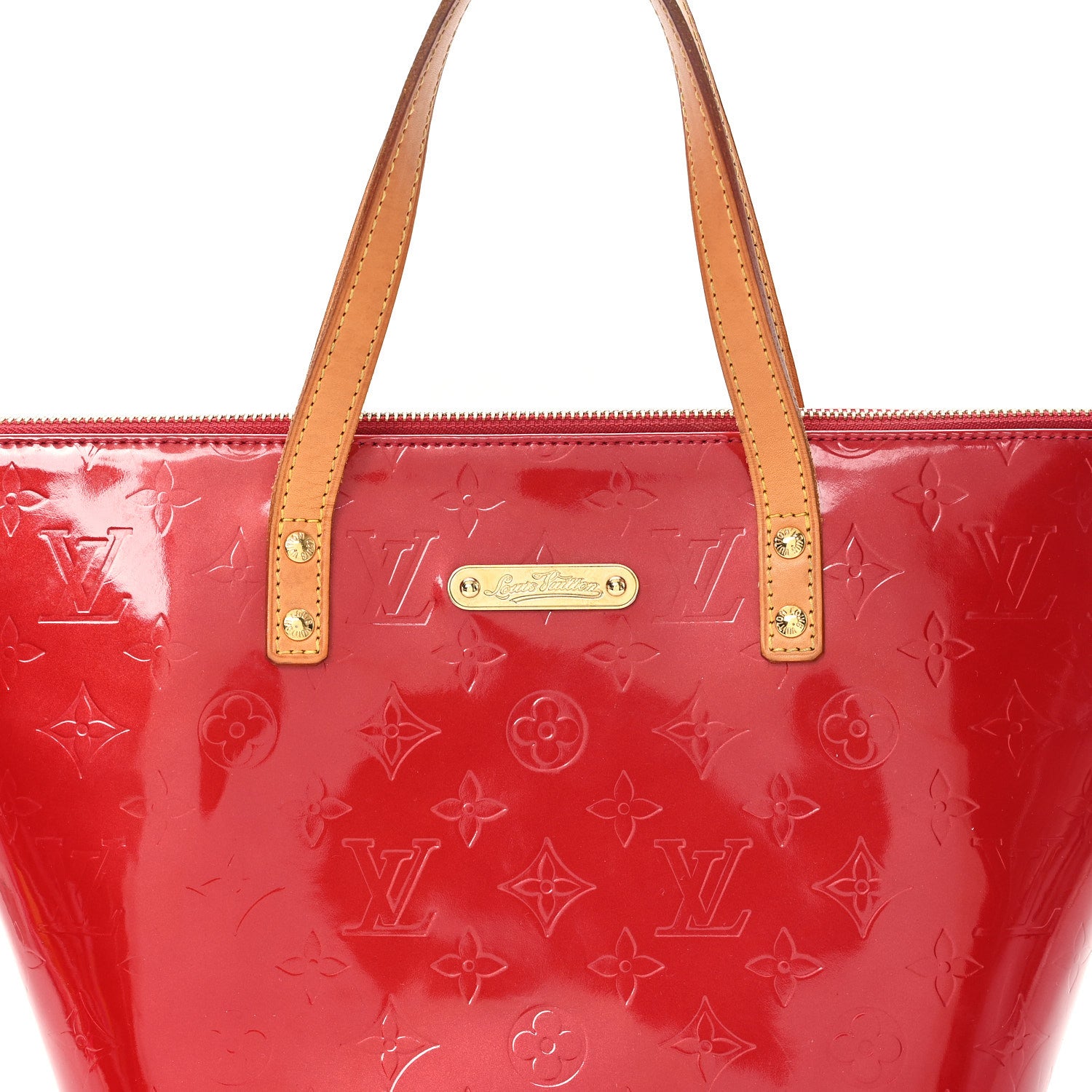 Louis Vuitton Vernis Bellevue GM Pomme D'Amour 7 of 9