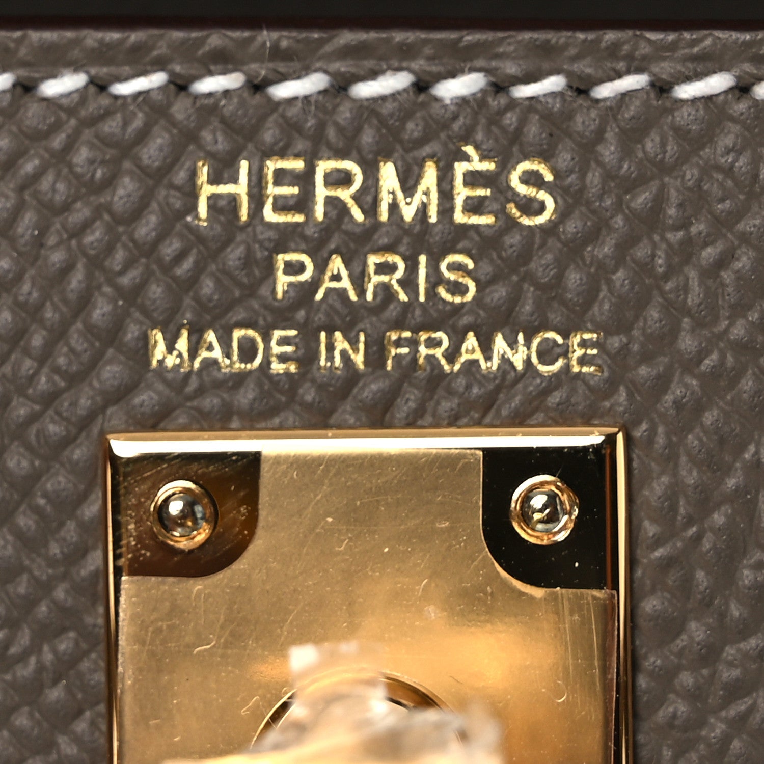 Hermes Epsom Kelly Sellier 25 Etoupe 7 of 16