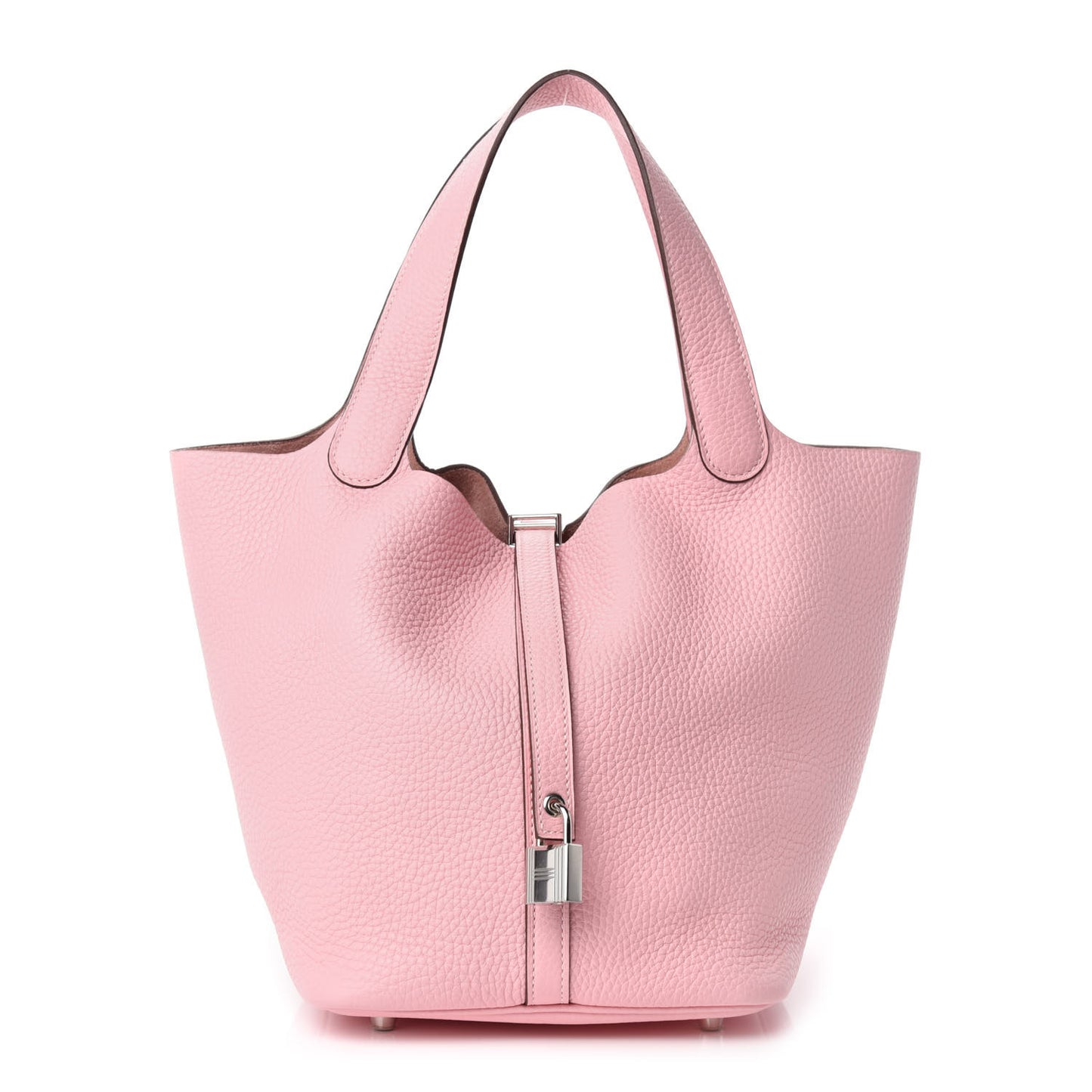 Taurillon Clemence Picotin Lock 22 MM Rose Sakura