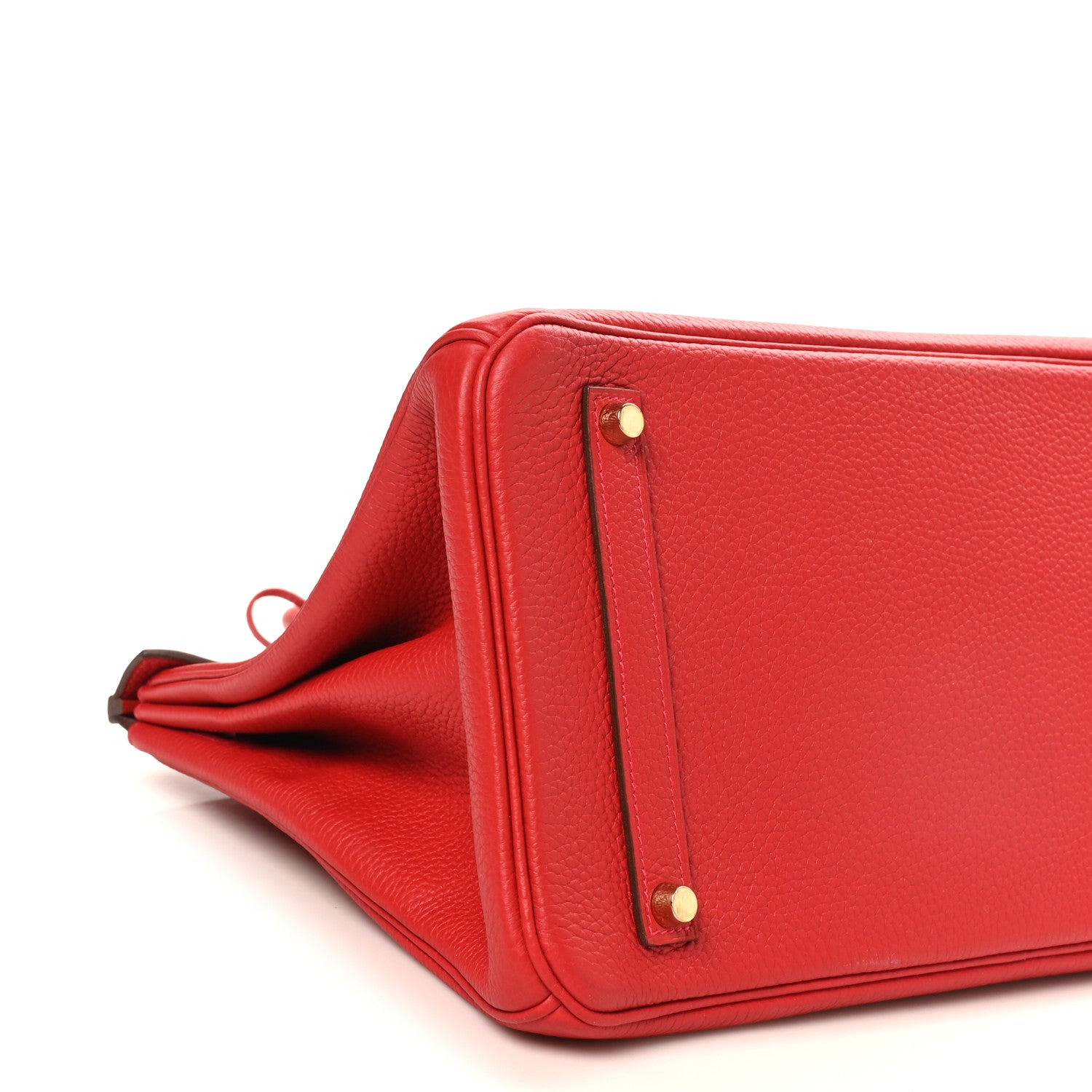 Hermes Togo BIRKIN 35 Rouge Casaque 9 of 10