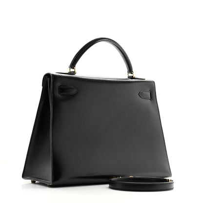 Hermes Box Kelly Sellier 32 Black 3 of 14