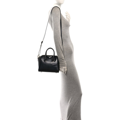 Givenchy Shiny Lord Calfskin Mini Antigona Black 2 of 9