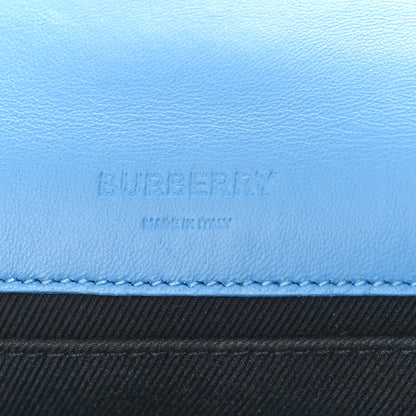 Burberry Lambskin Quilted Small Lola Bag Blue 6 of 8