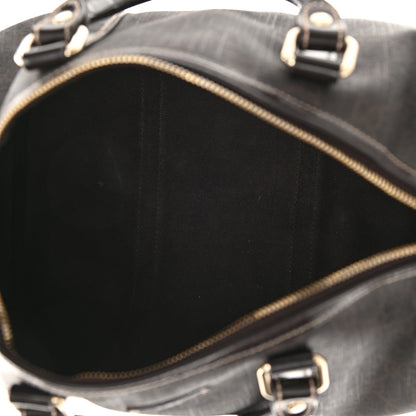 Gucci GG Supreme Monogram Medium Boston Dark Brown 5 of 10