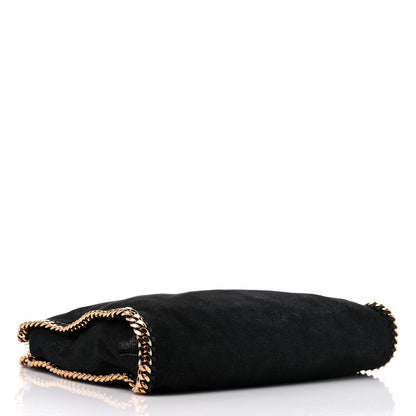 Stella McCartney Shaggy Deer Falabella Fold Over Tote Black 4 of 8