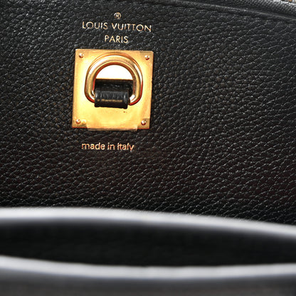 Louis Vuitton Taurillon City Steamer PM Black Rouge 6 of 9