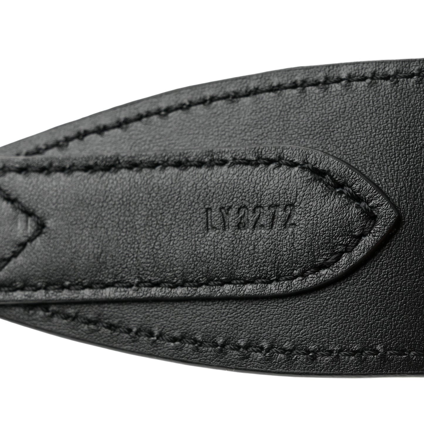 Nylon Jacquard Sporty Bandouliere Shoulder Strap Black