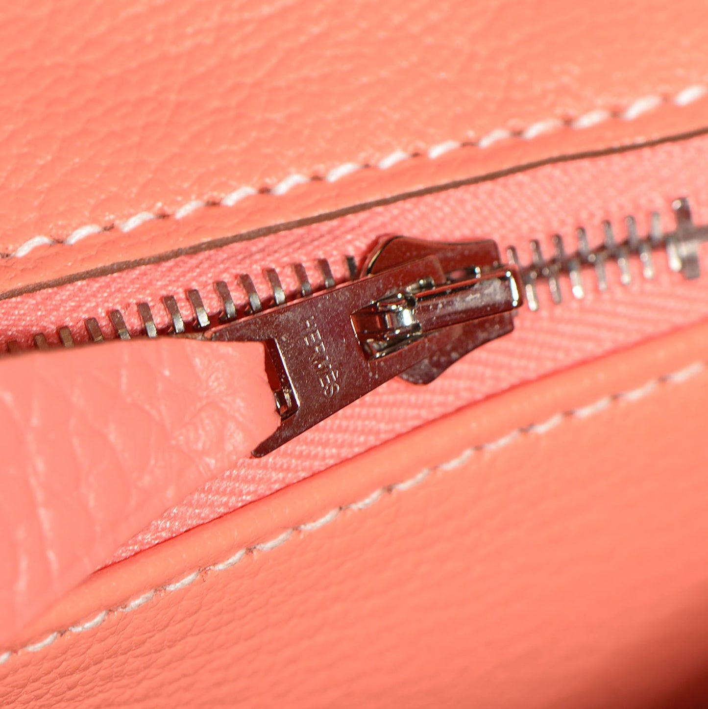 Taurillon Clemence Birkin 30 Crevette