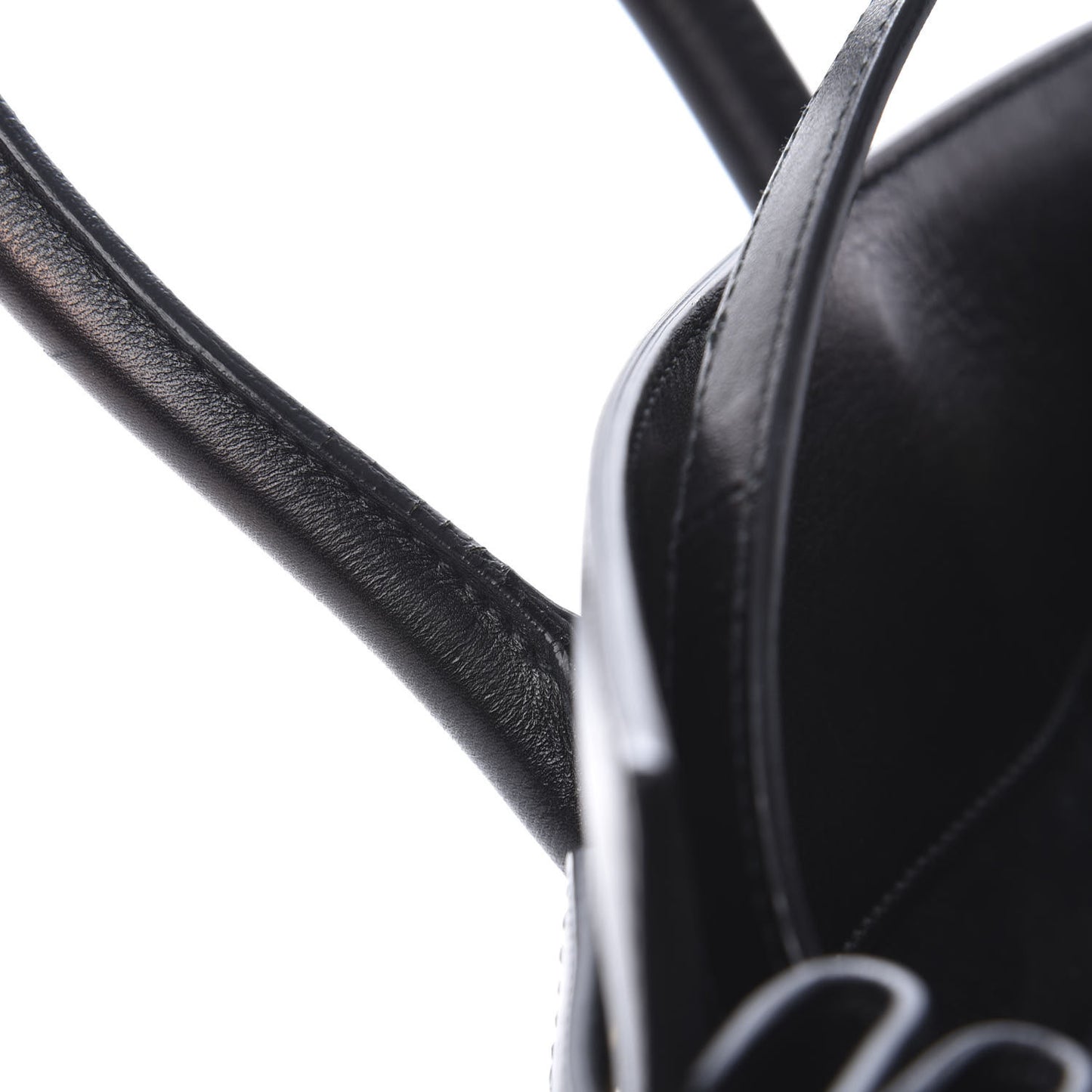 Calfskin Small Sac De Jour Black