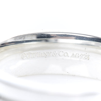 Tiffany Sterling Silver T Wide Ring 58 8.25 4 of 4